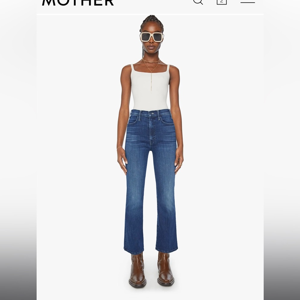 Mother Hustler Ankle in Heirloom wash